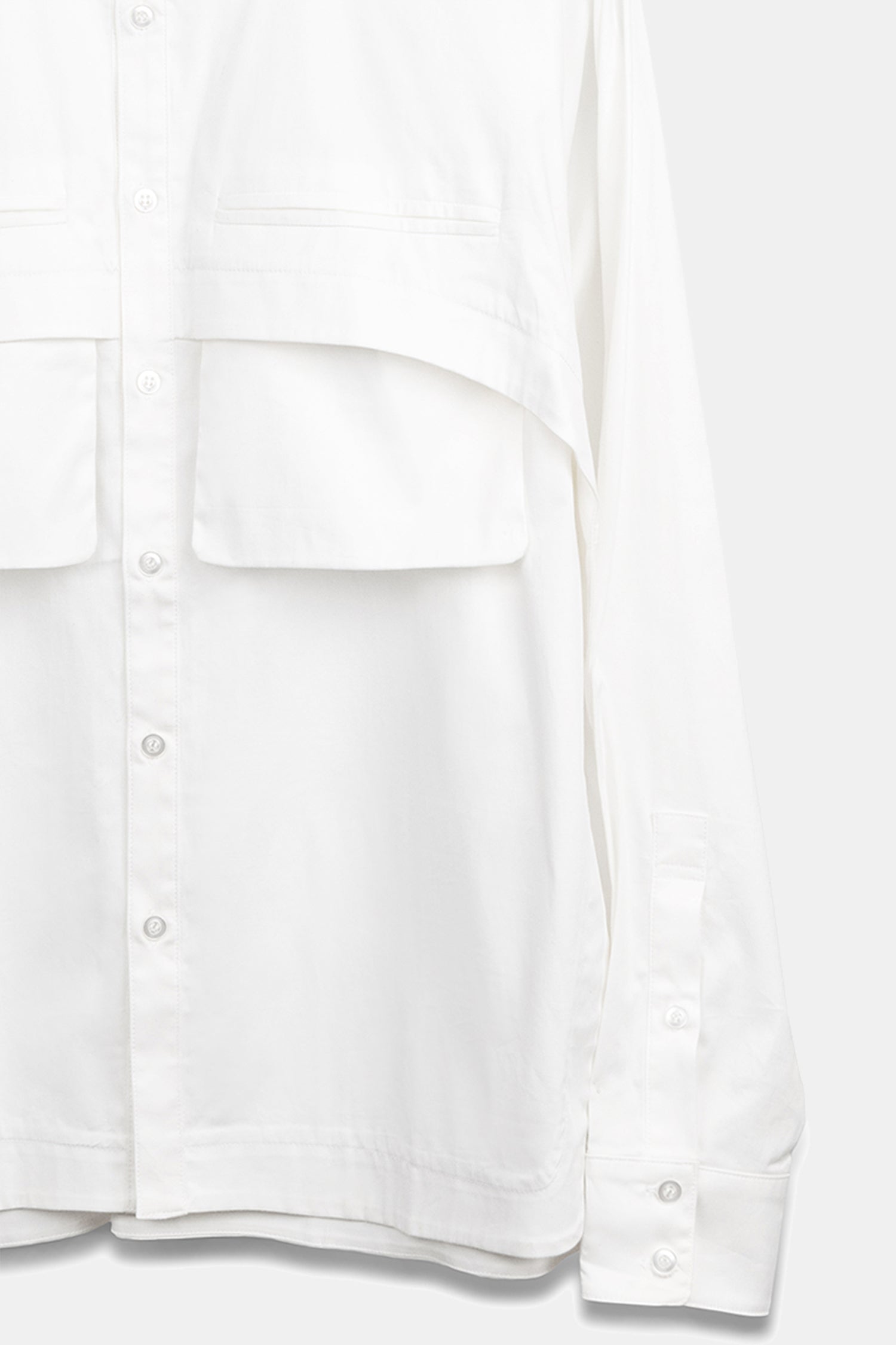 SEANNUNG - MEN - Double-Pocket Shirt 雙口袋短版襯衫  