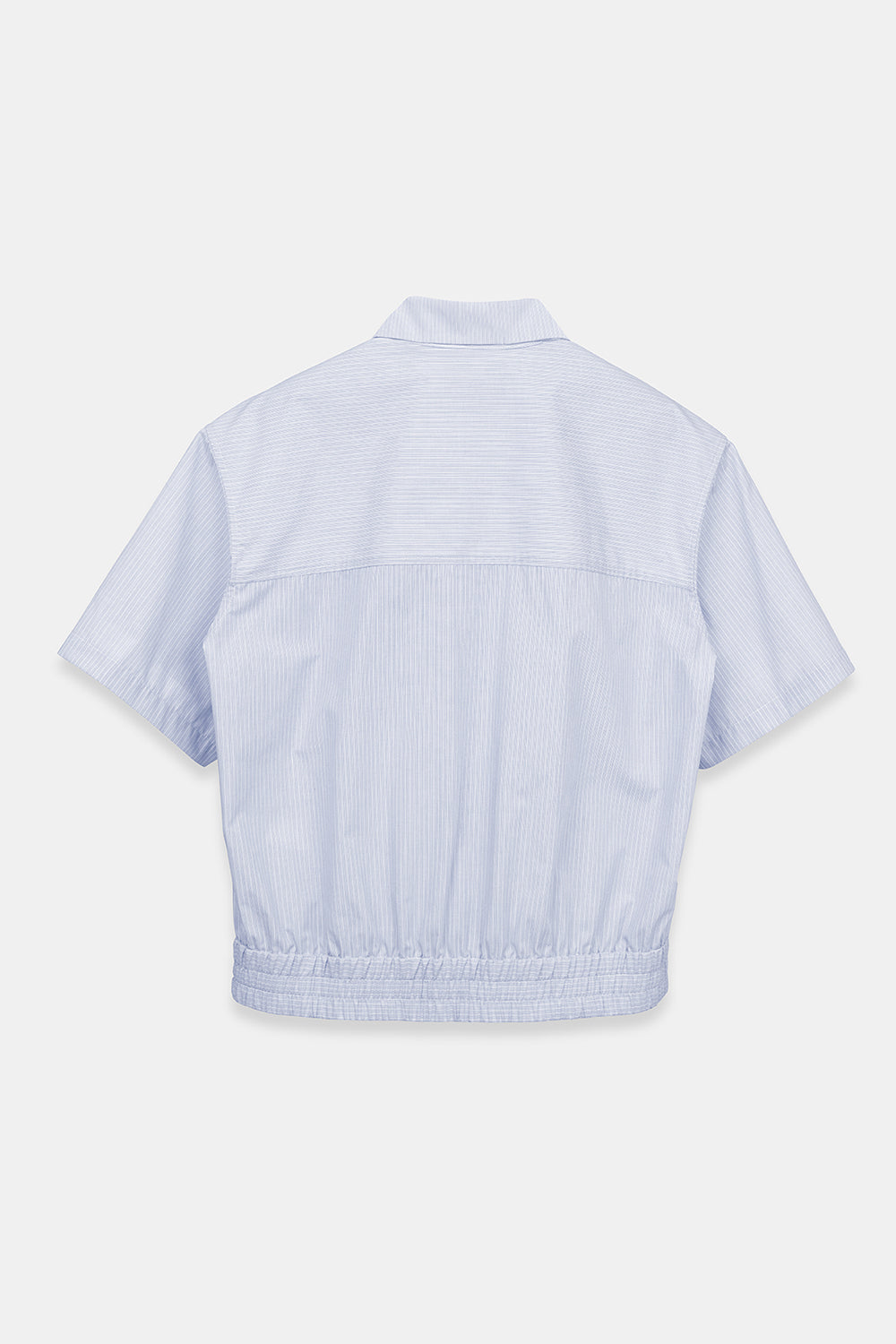 STRIPED PATTERN SHORT SHIRT