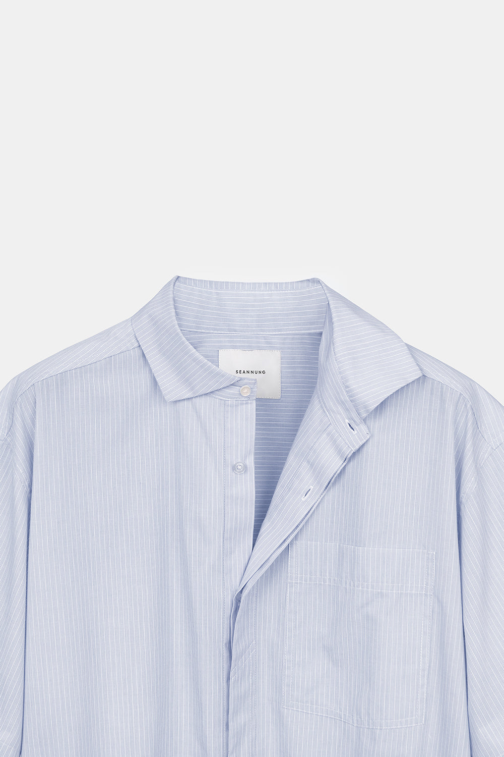STRIPED PATTERN SHORT SHIRT