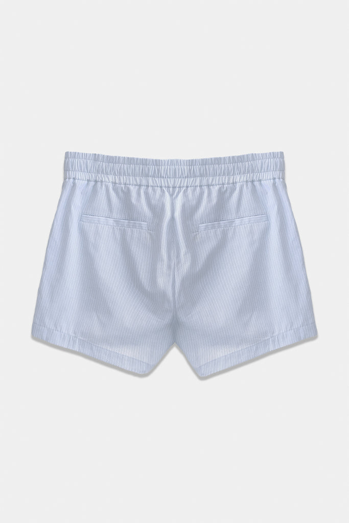 SEANNUNG - MEN - Striped Elastic Shorts 直條鬆緊綁帶短褲