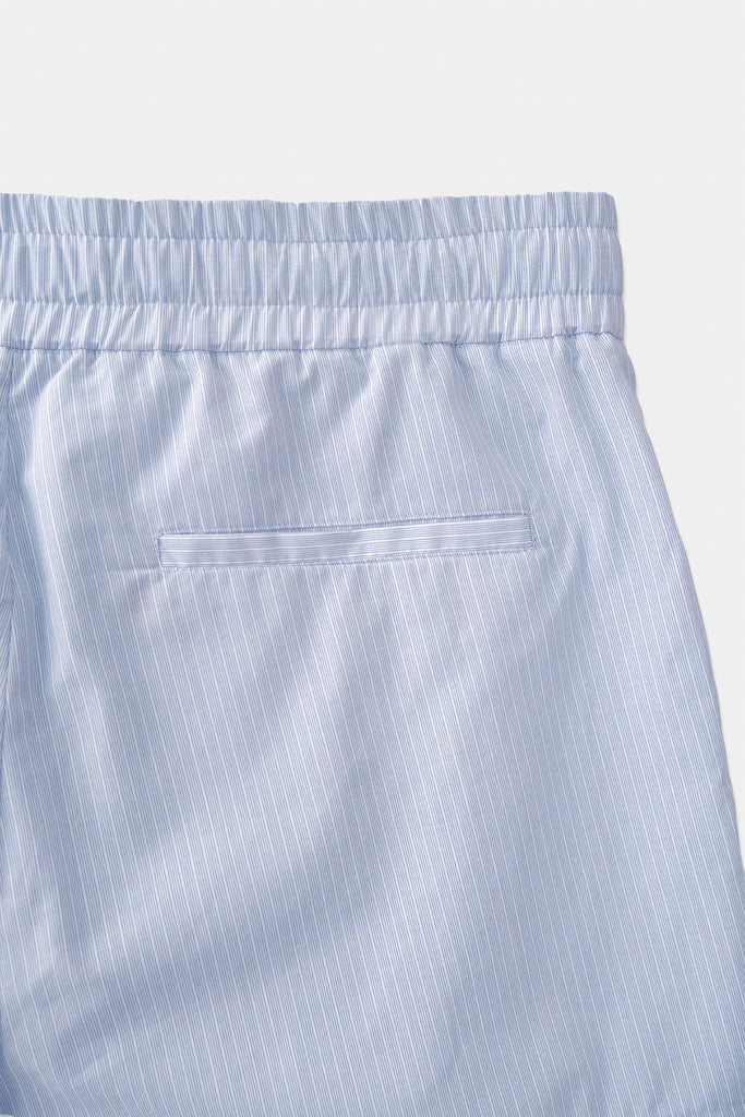 SEANNUNG - MEN - Striped Elastic Shorts 直條鬆緊綁帶短褲