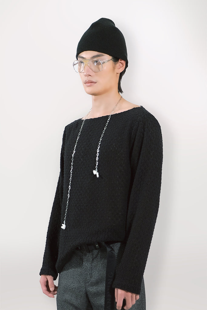 SEANNUNG - MEN - Boat Collar Knitting Top 平領針織上衣 