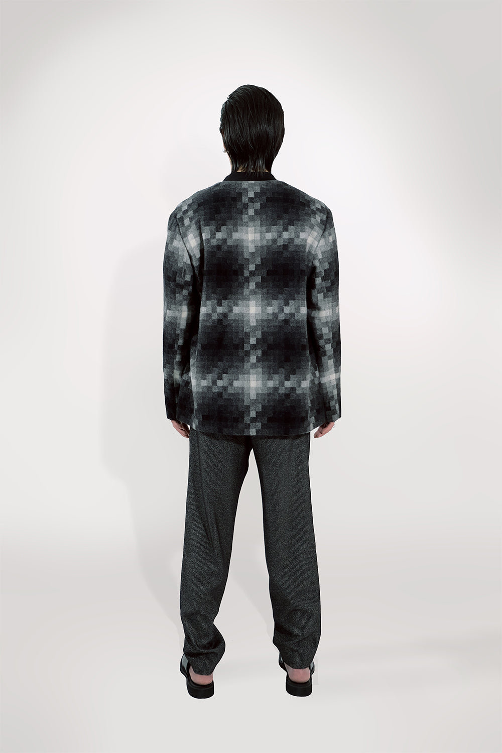 SEANNUNG - MEN - Plaid Pattern Wool Jacket 格紋毛料休閒夾克