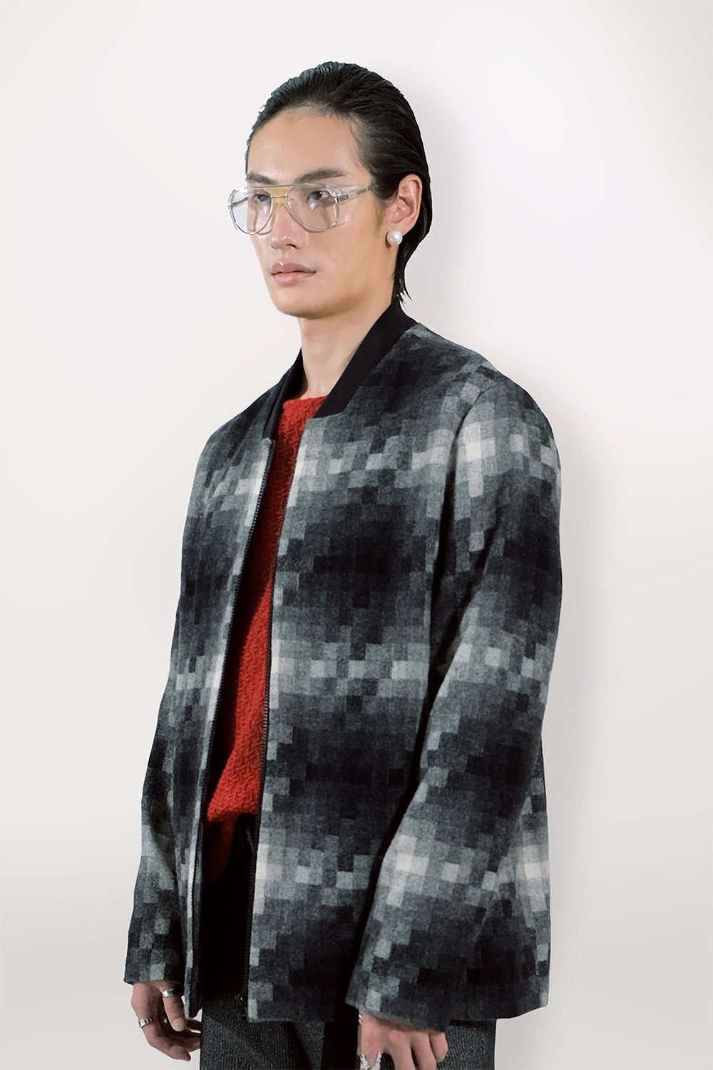 SEANNUNG - MEN - Plaid Pattern Wool Jacket 格紋毛料休閒夾克