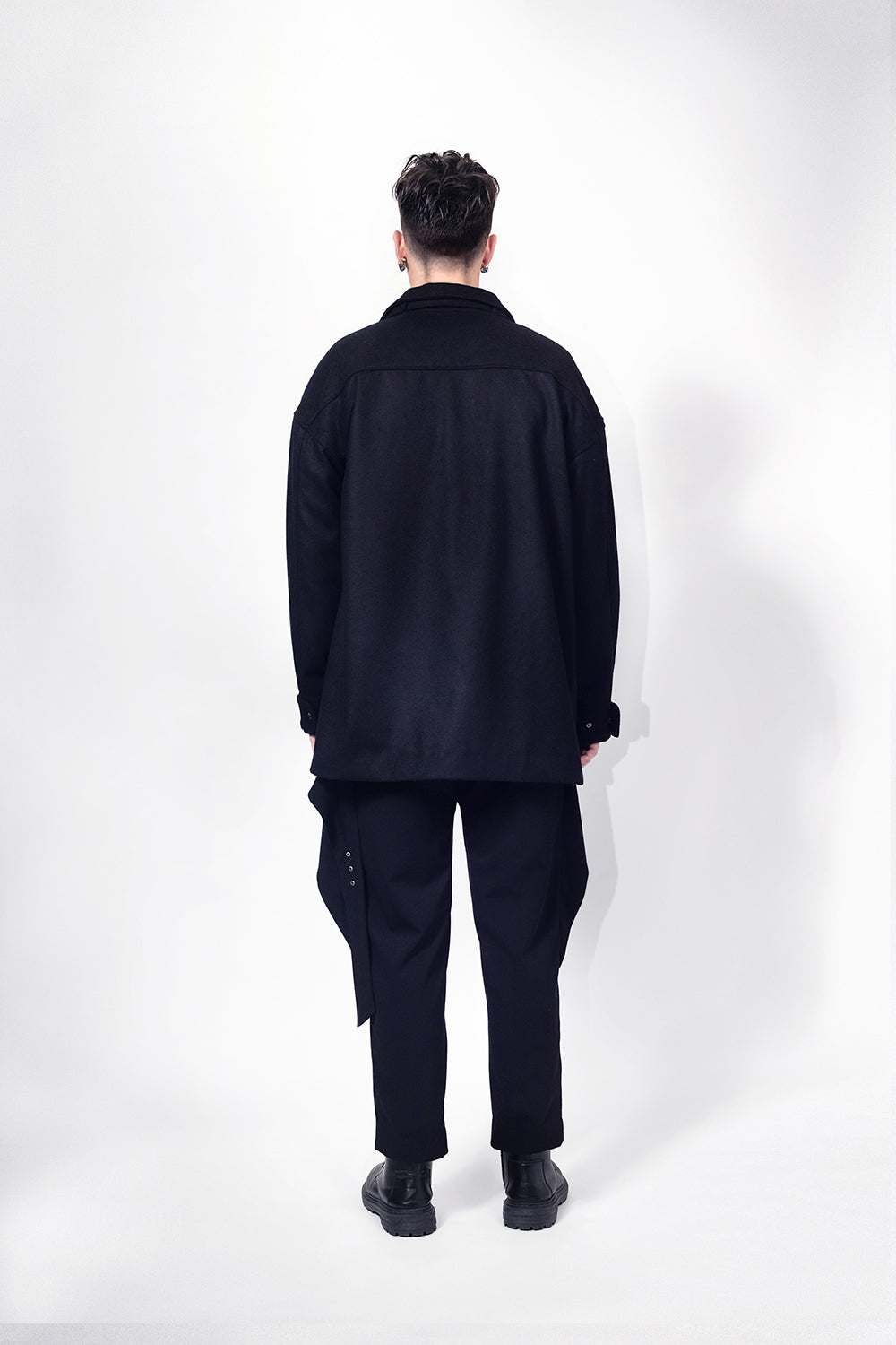 SEANNUNG - MEN - Wool Locomotive Jacket  毛料機車夾克