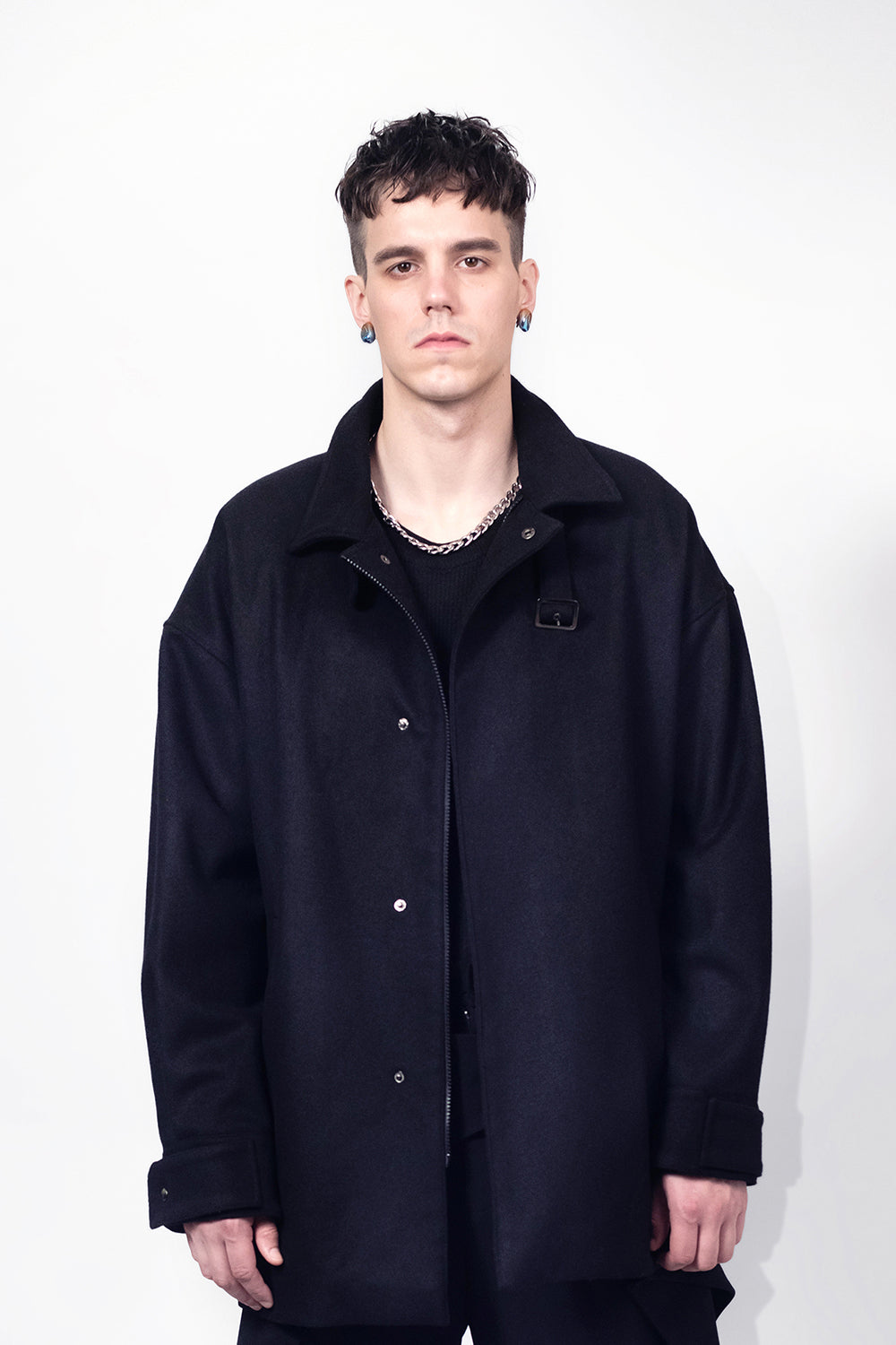 SEANNUNG - MEN - Wool Locomotive Jacket  毛料機車夾克