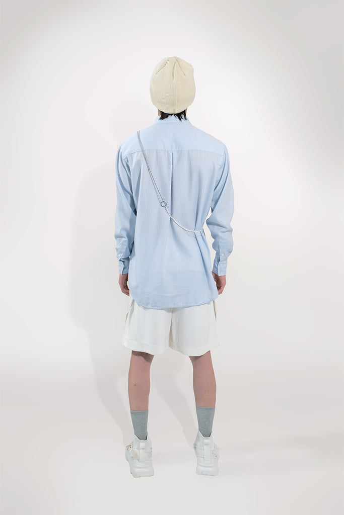 SEANNUNG -MEN-  SEANNUNG Classic Fit Shirt 經典條紋窄身襯衫