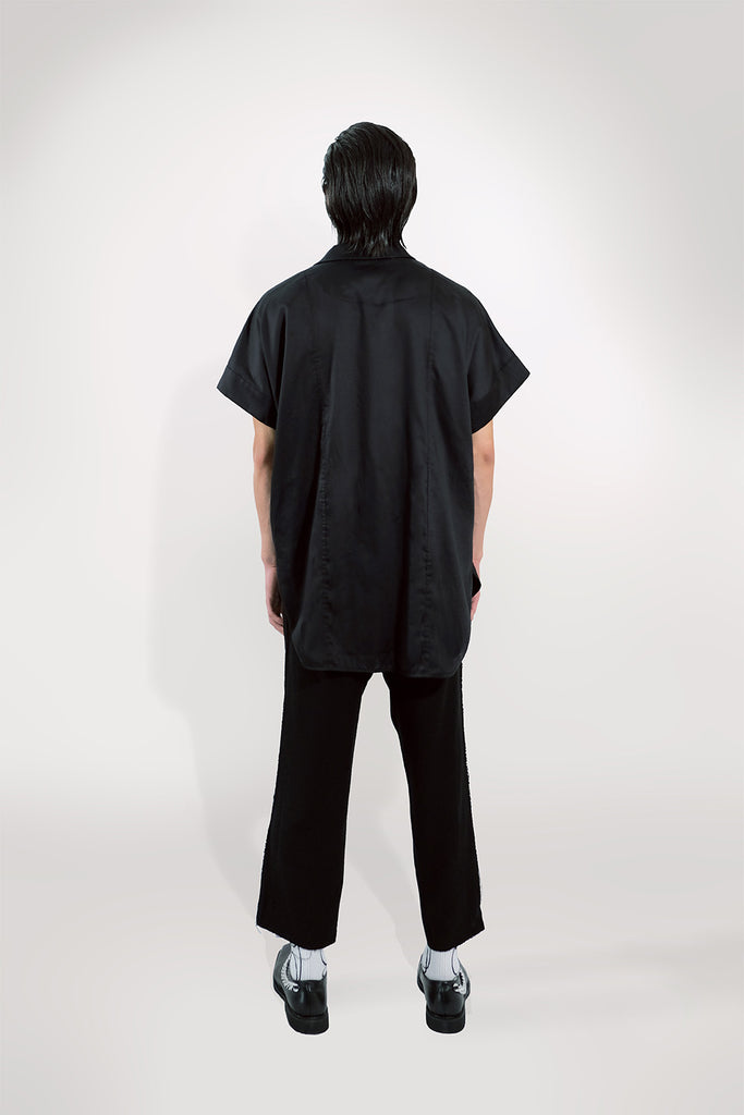 SEANNUNG - MEN - Round Saddle Shoulder Shirt 圓形連袖襯衫