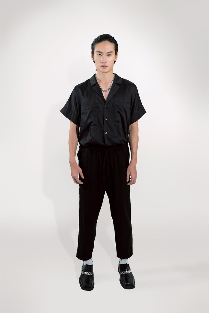 SEANNUNG - MEN - Round Saddle Shoulder Shirt 圓形連袖襯衫