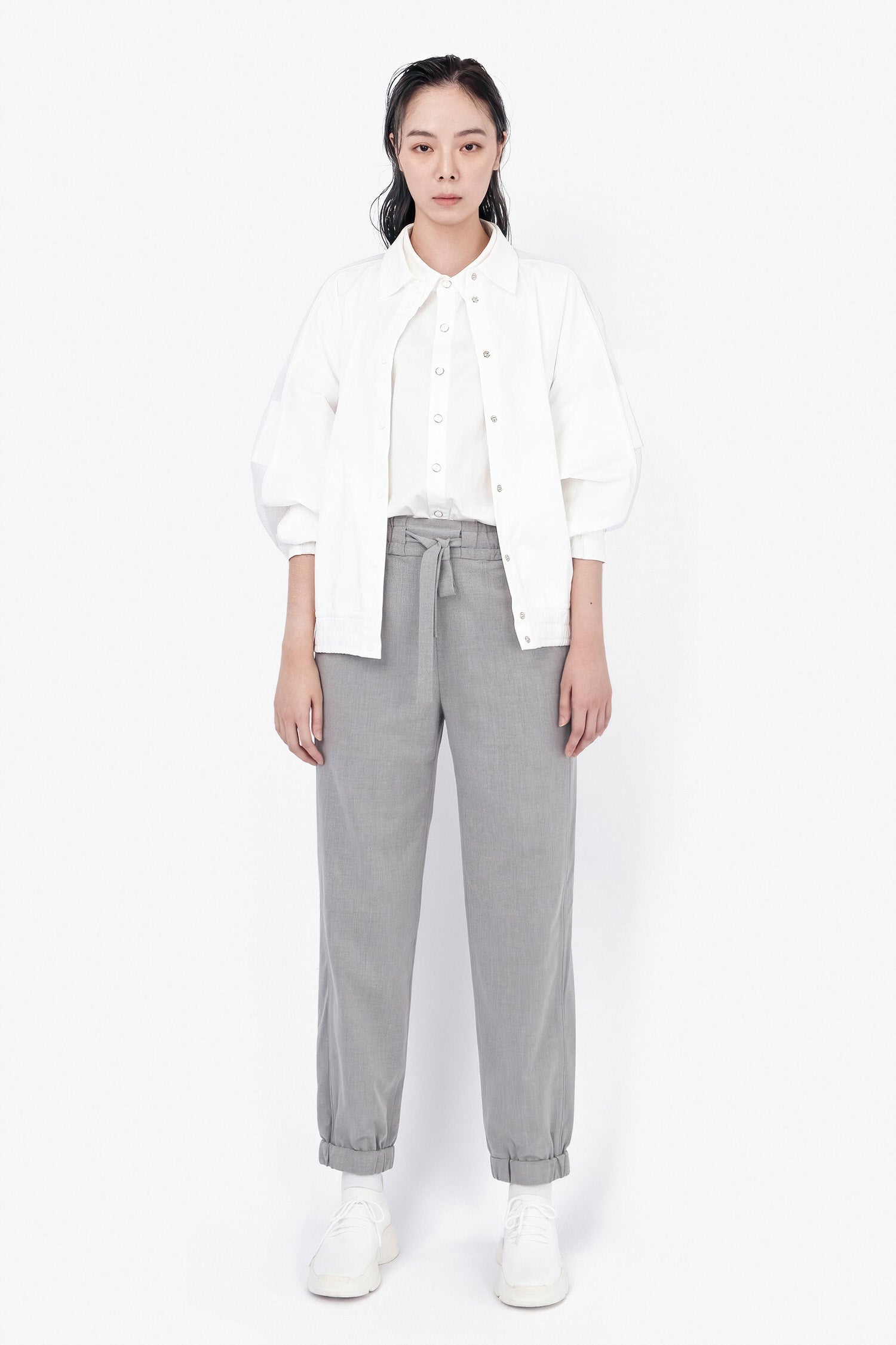 SEANNUNG - WOMEN - Batwing Sleeve Cape Jacket 披風連袖外套  