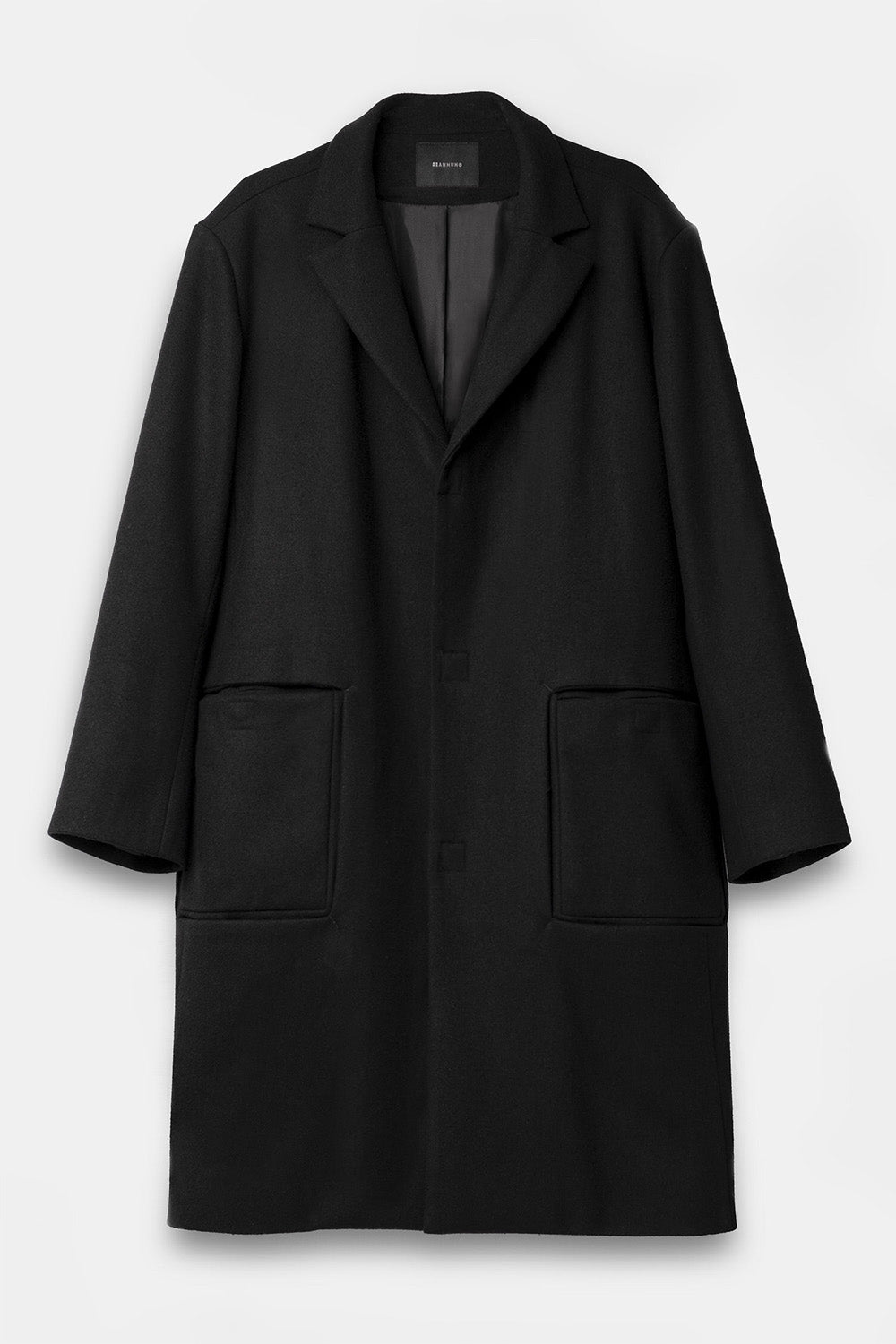 SEANNUNG - MEN - Wool Long Coat 毛料寬鬆長版西裝大衣
