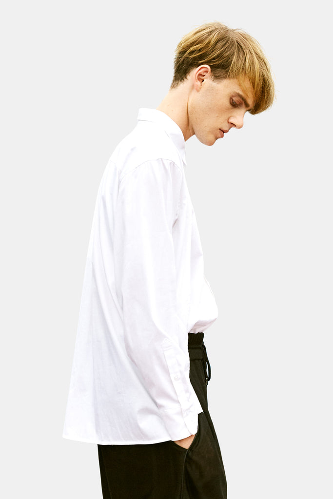 SEANNUNG -MEN-  Double Layered Shoulder Detail Shirt 層次披肩襯衫