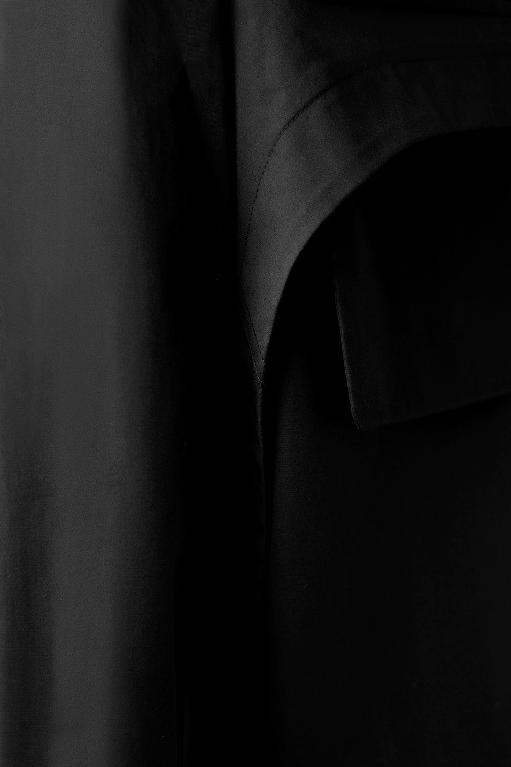 SEANNUNG - MEN - Double-Pocket Shirt 雙口袋短版襯衫 