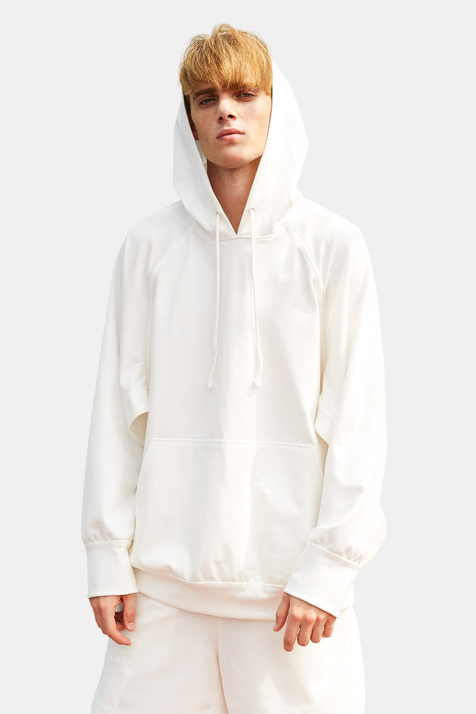 SEANNUNG - MEN - Long Sleeve Split Hoodie 袖脇開岔長袖帽T 