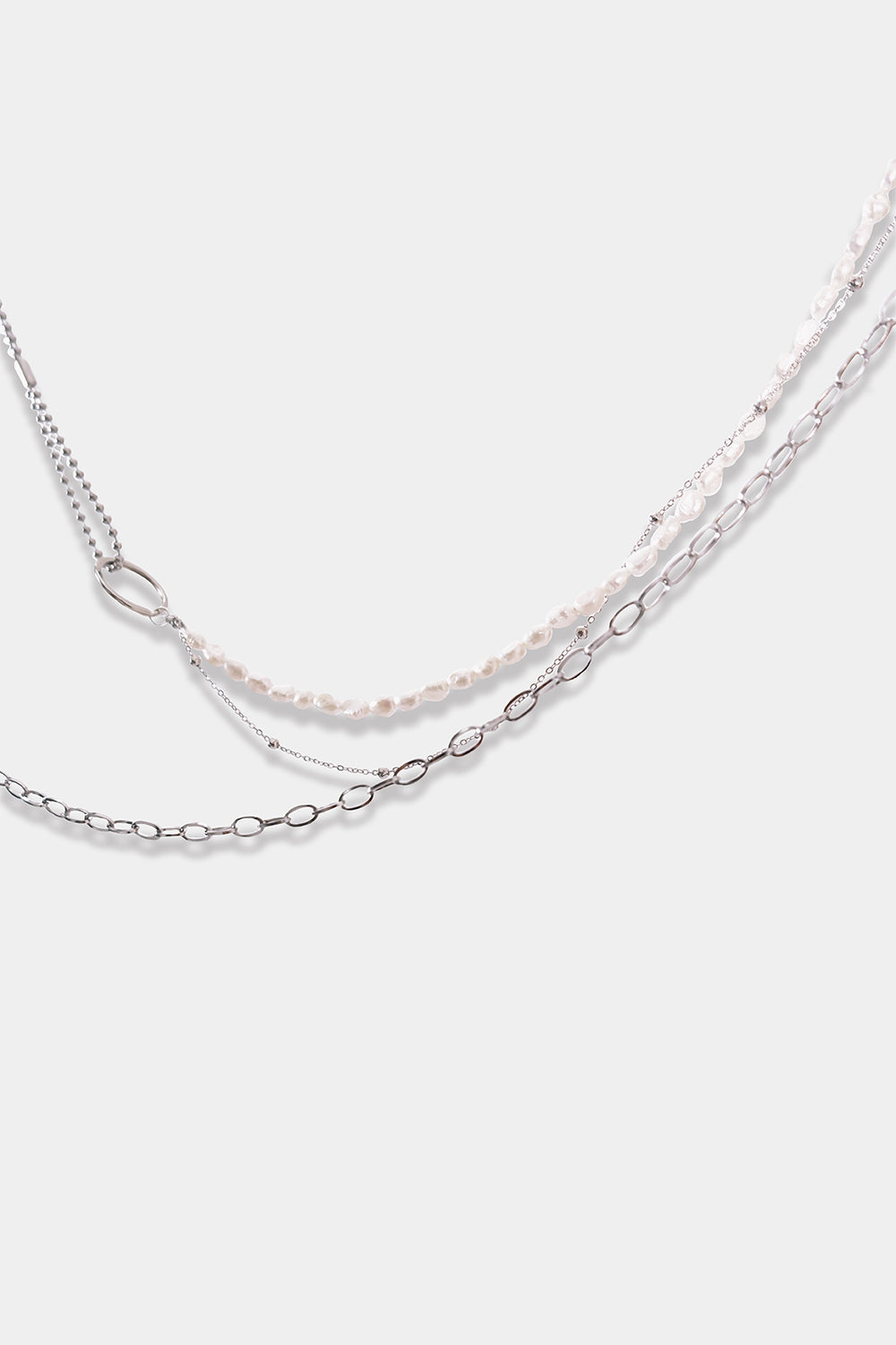 Interwoven Pearl Waist Chain