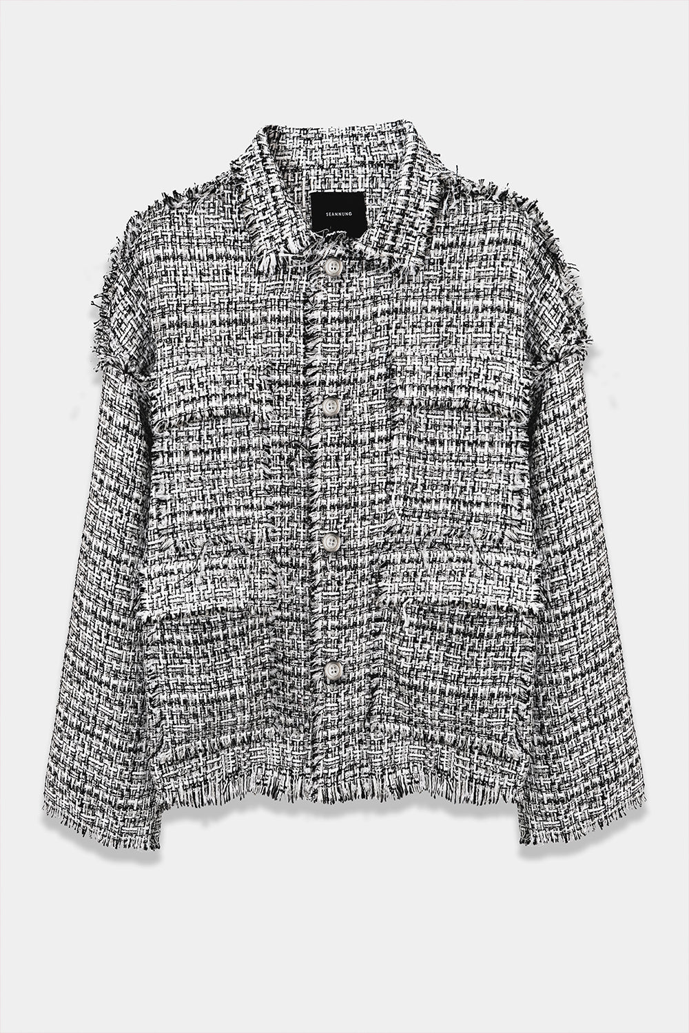 Tweedy Frayed Edges Jacket