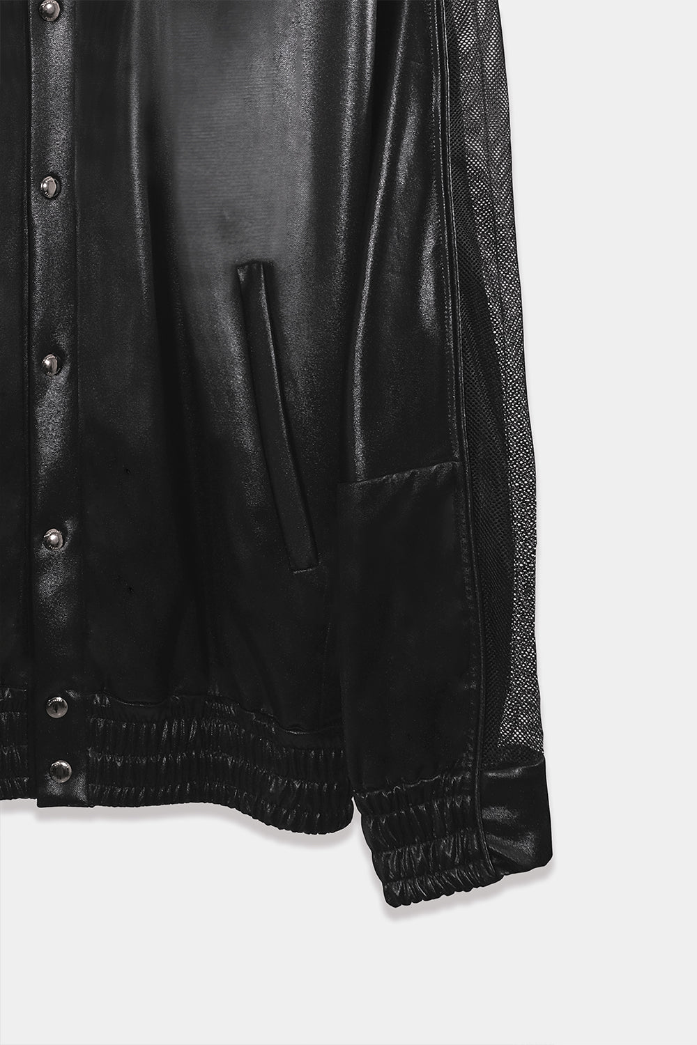 SEANNUNG - MEN - Bright Batwing Sleeve Cape Jacket 亮面披風連袖外套