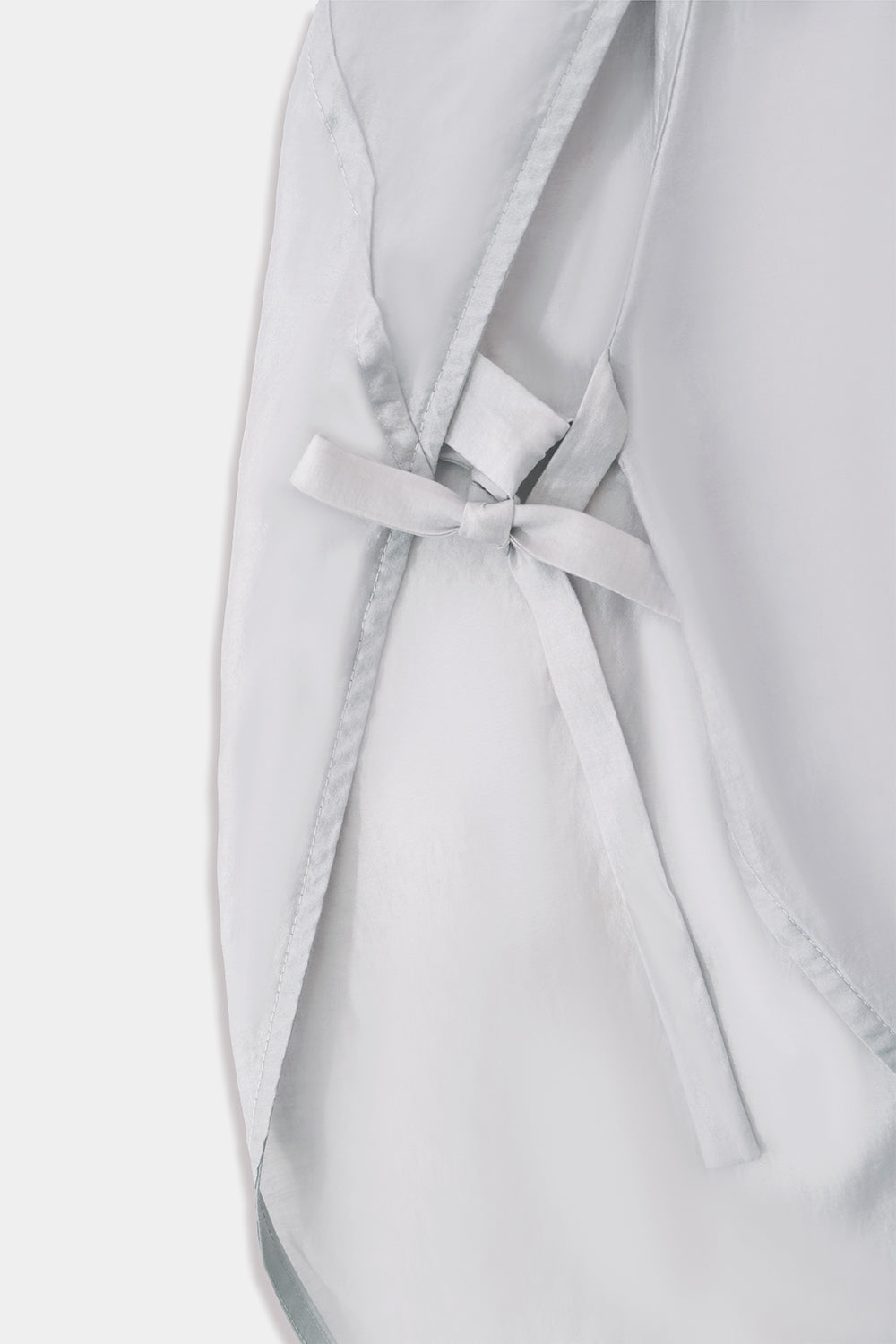 SEANNUNG - MEN - Double Layered Transparent Shoulder Detail Shirt 透膚層次披肩襯衫