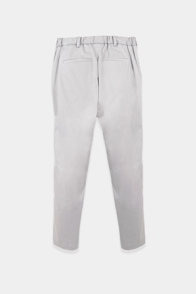SEANNUNG - MEN - Casual Straight Pants 亮面休閒長褲
