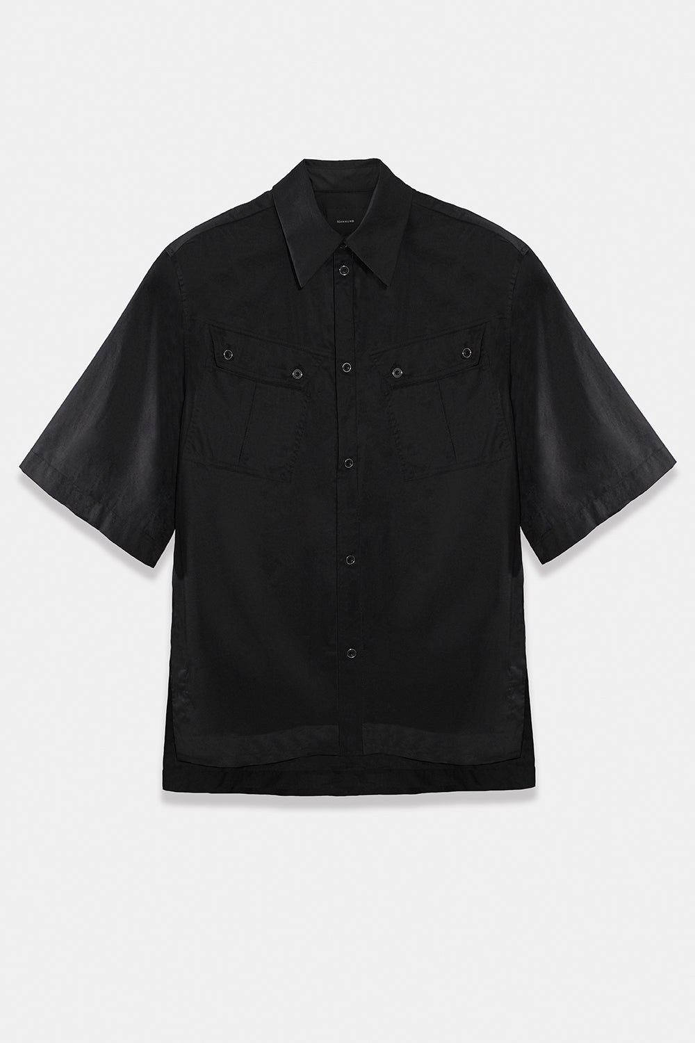 SEANNUNG - MEN - Double Pocket  Cargo Shirt 雙斜口袋短袖襯衫