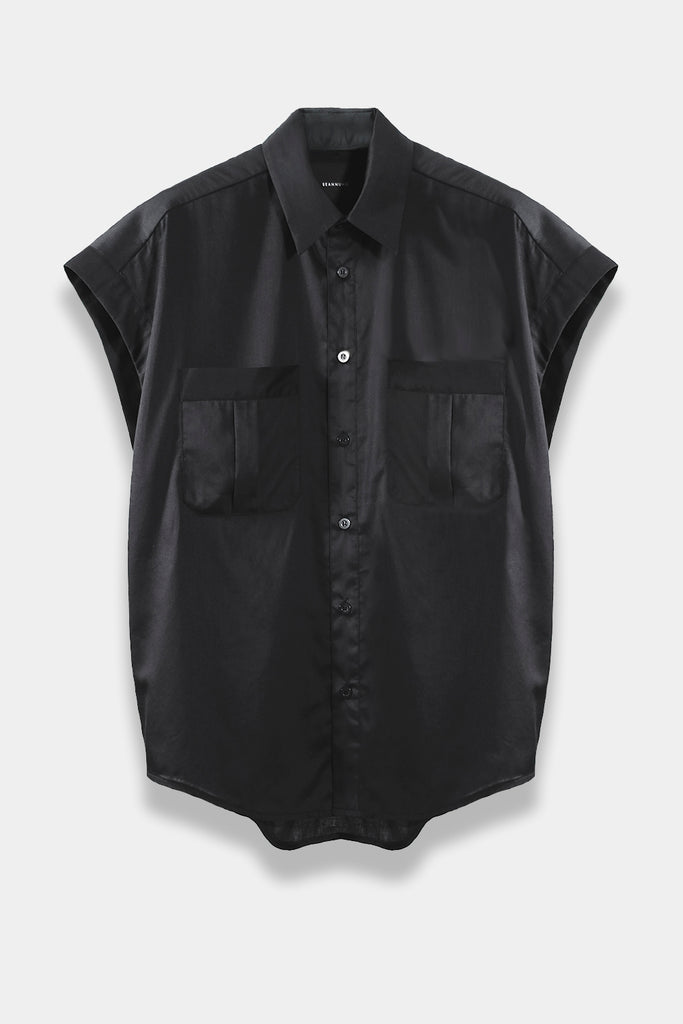 SEANNUNG - MEN - Saddle Shoulder Shirt 連袖襯衫