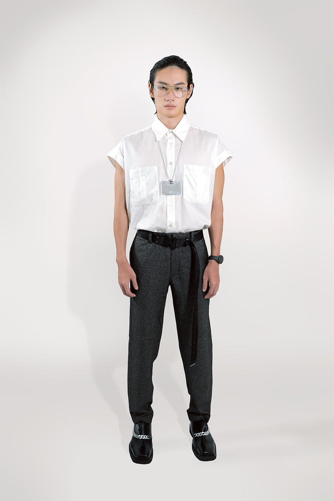 SEANNUNG - MEN - Saddle Shoulder Shirt 連袖襯衫