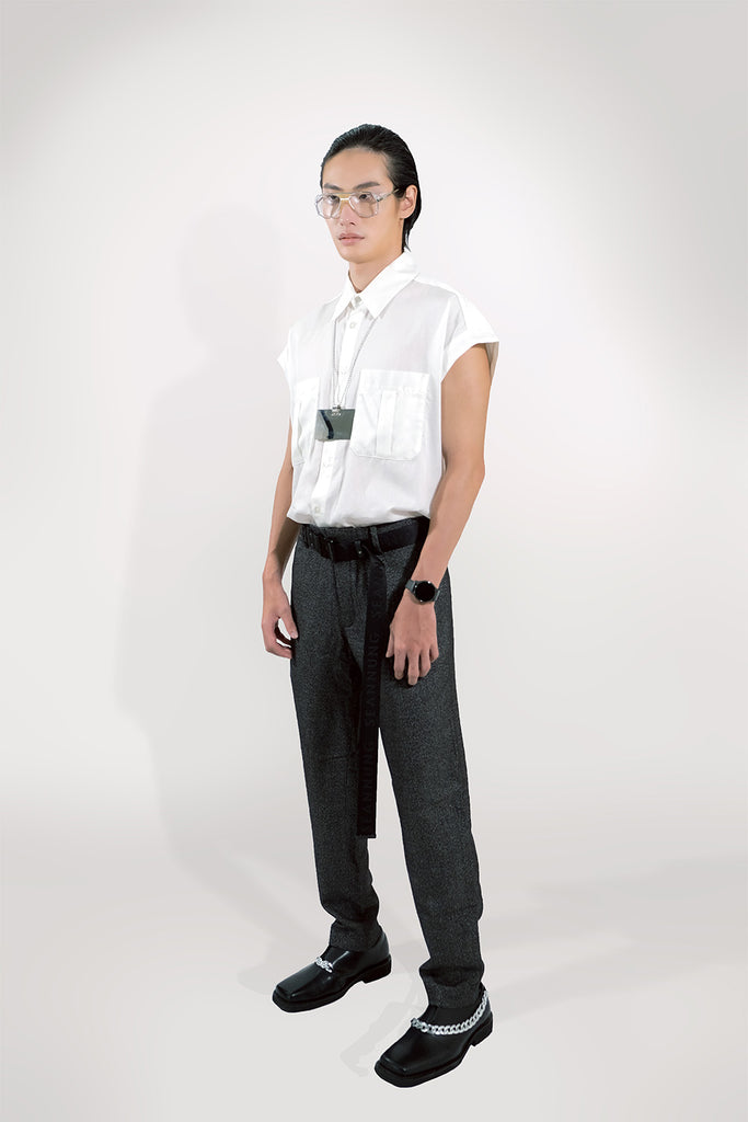 SEANNUNG - MEN - Saddle Shoulder Shirt 連袖襯衫