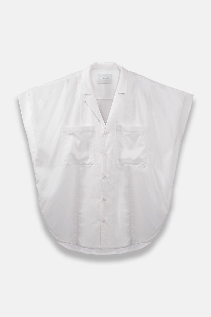 SEANNUNG - MEN - Round Saddle Shoulder Shirt 圓形連袖襯衫