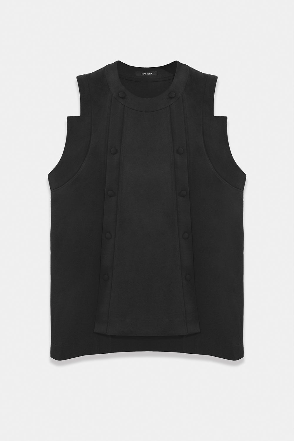 SEANNUNG -MEN-  Double Open Front Vest 雙開襟背心