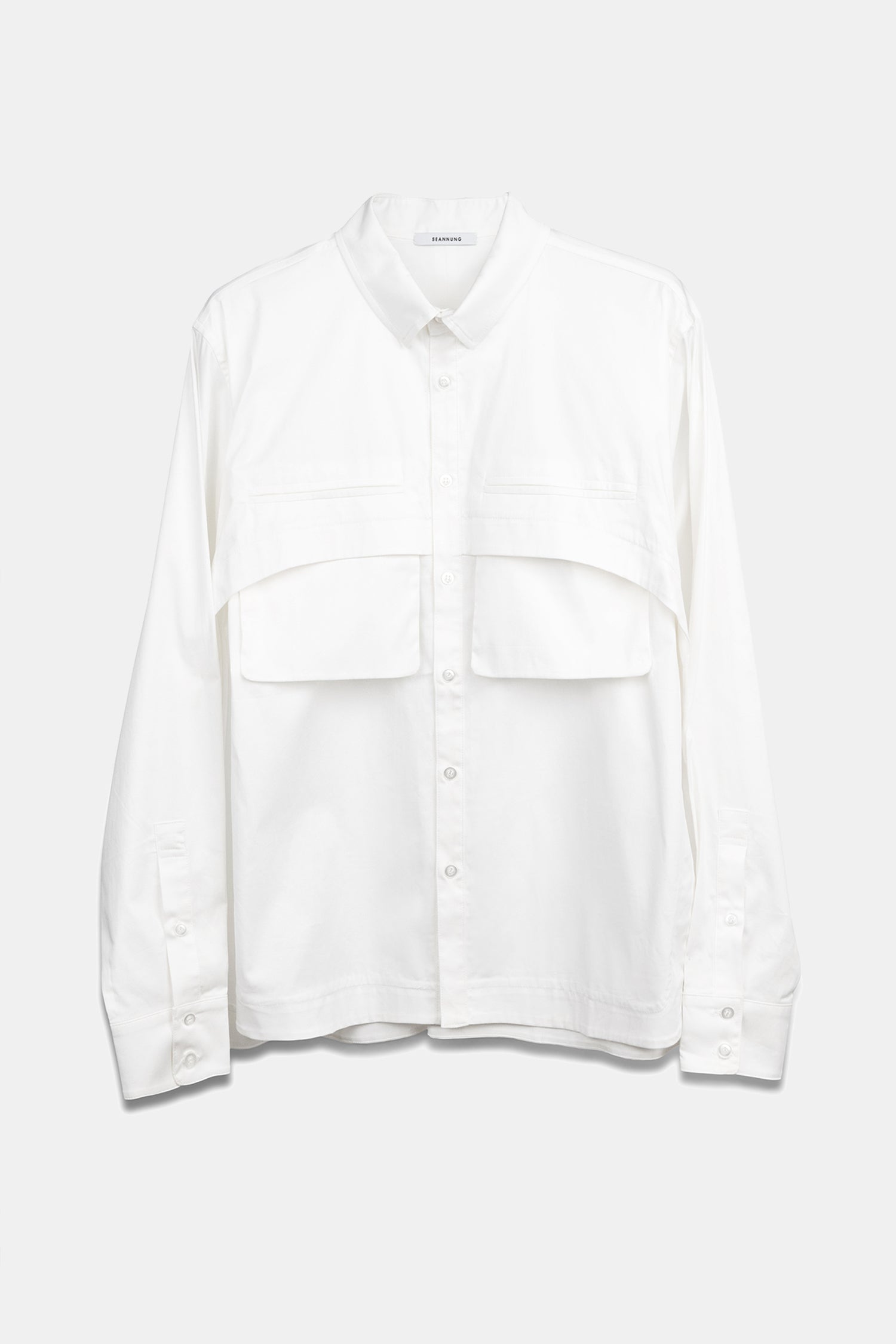 SEANNUNG - MEN - Double-Pocket Shirt 雙口袋短版襯衫  