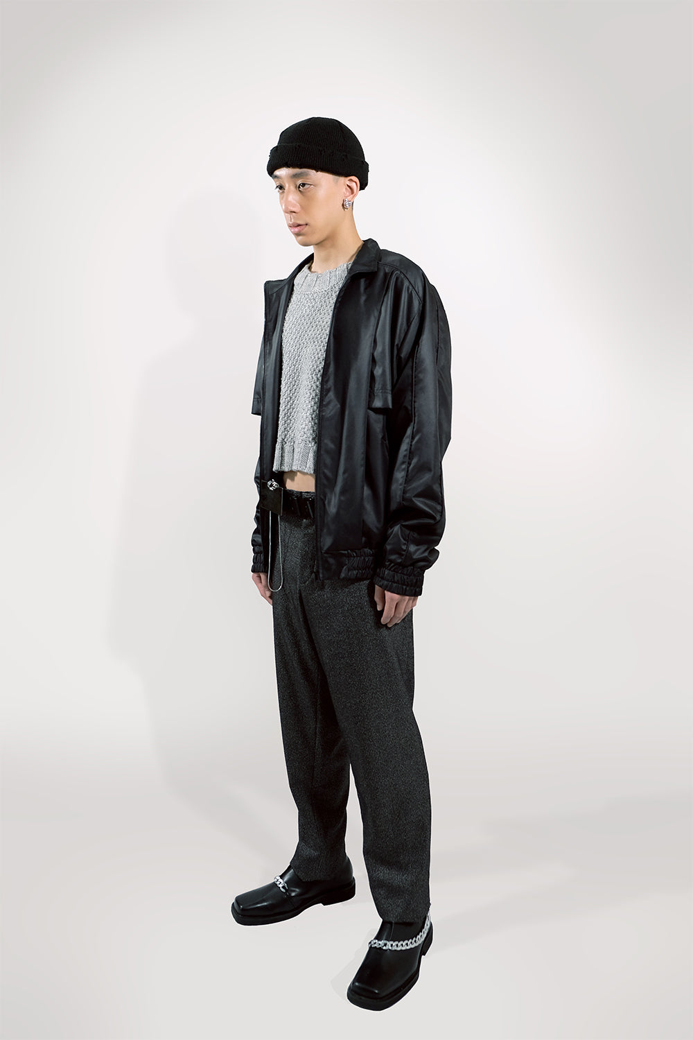 SEANNUNG - MEN - Cross windbreaker jacket 十字襠風衣夾克