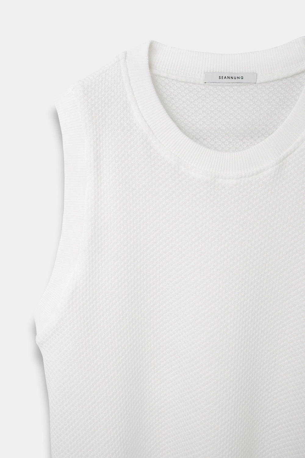 SEANNUNG - MEN - Pattern Tank Top 織紋坦克背心