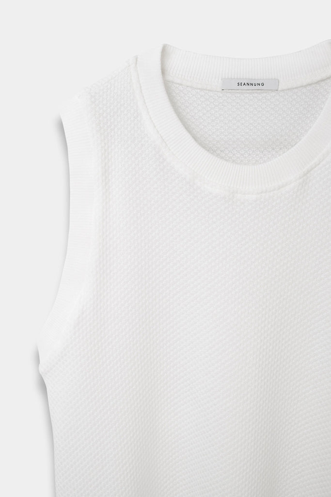 SEANNUNG - MEN - Pattern Tank Top 織紋坦克背心
