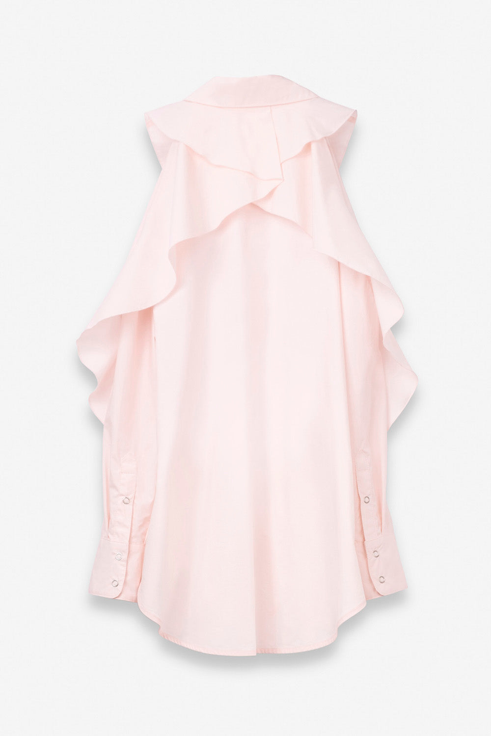 SEANNUNG - WOMEN - Off-Shoulder Flounced Shirt 露肩荷葉襯衫