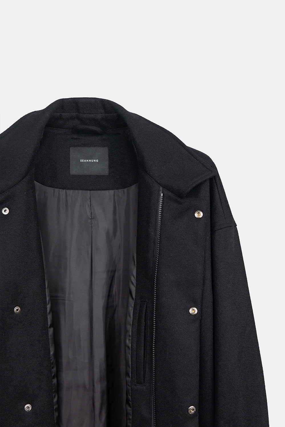 SEANNUNG - MEN - Wool Locomotive Jacket  毛料機車夾克