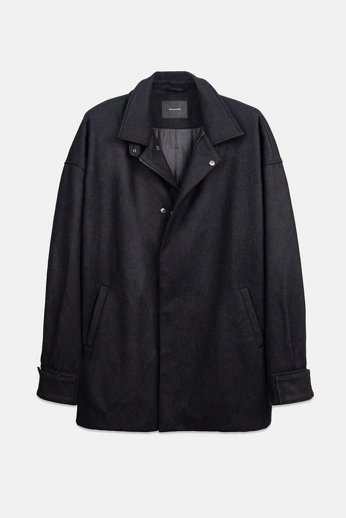SEANNUNG - MEN - Wool Locomotive Jacket  毛料機車夾克