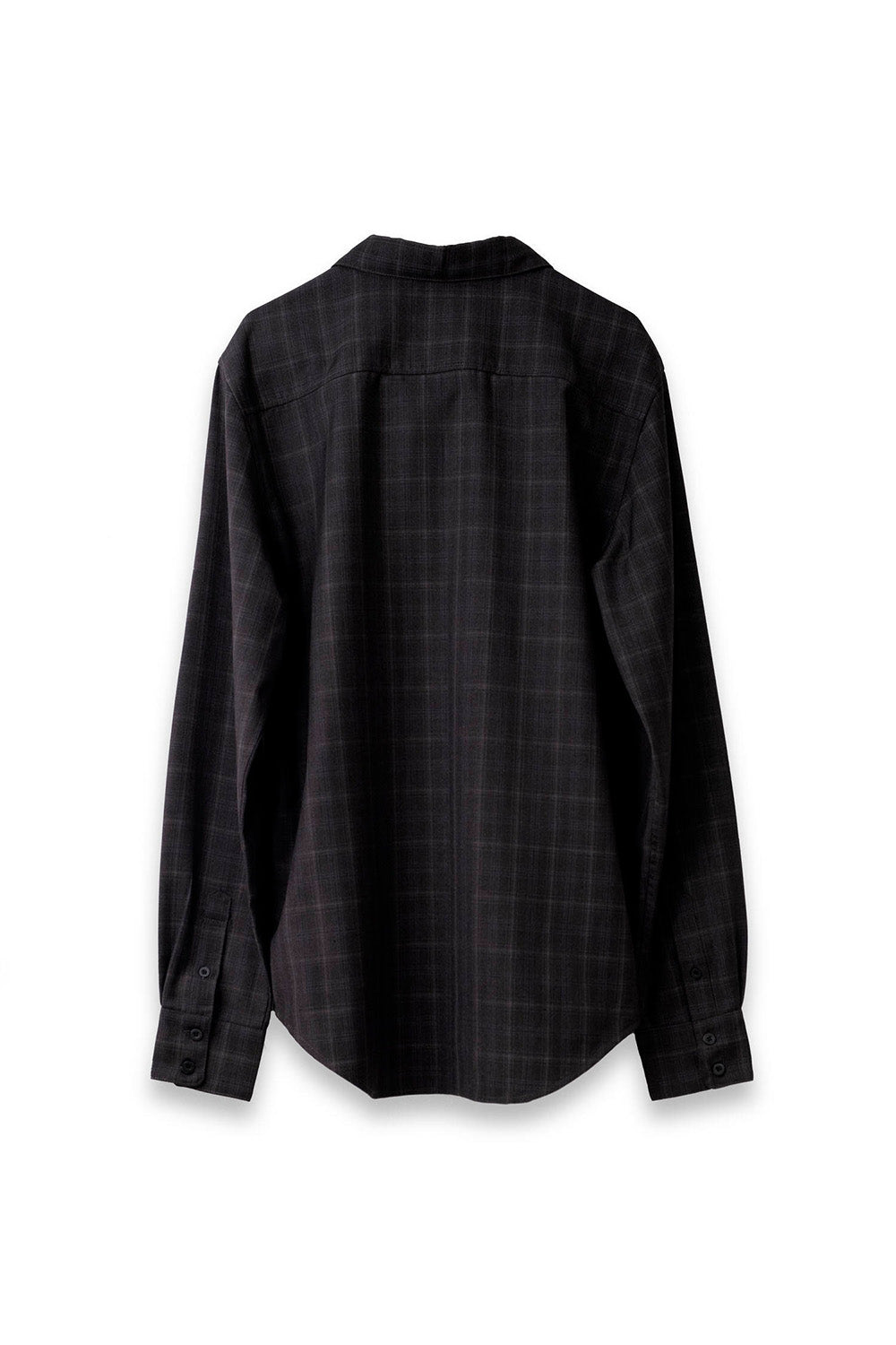SEANNUNG - MEN - Plaid Long Sleeve Fit Shirt 窄版格紋長袖襯衫