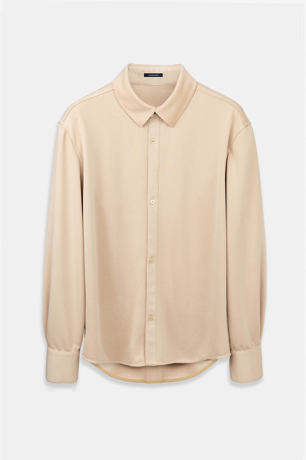 SEANNUNG - MEN- Elasticity Long Sleeve Fit Shirt 彈性舒適休閒襯衫