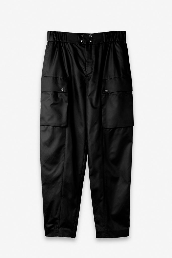 SEANNUNG - MEN - Cargo Trousers 亮面正裝工作褲
