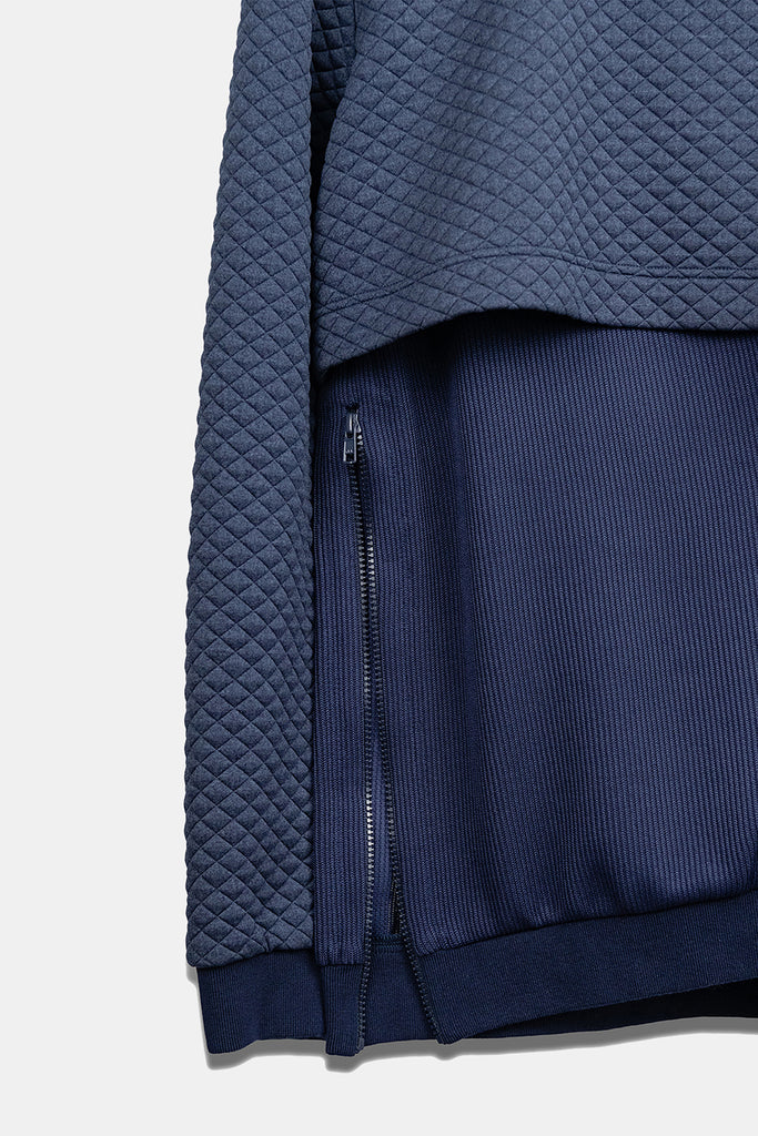 SEANNUNG - MEN - Double-Layer Cutting Top 雙層剪裁大學T