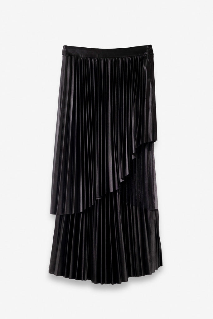 SEANNUNG - WOMEN - Double-Layered Pleated Skirt 雙層百褶裙