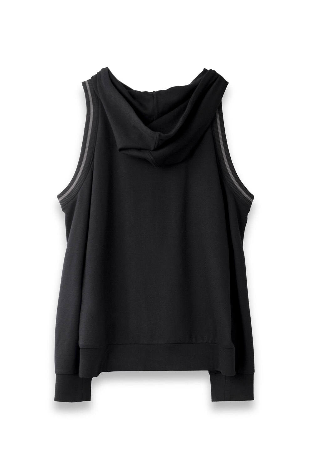 SEANNUNG - WOMEN - Off Shoulder Hoodie 露肩羅紋帽T