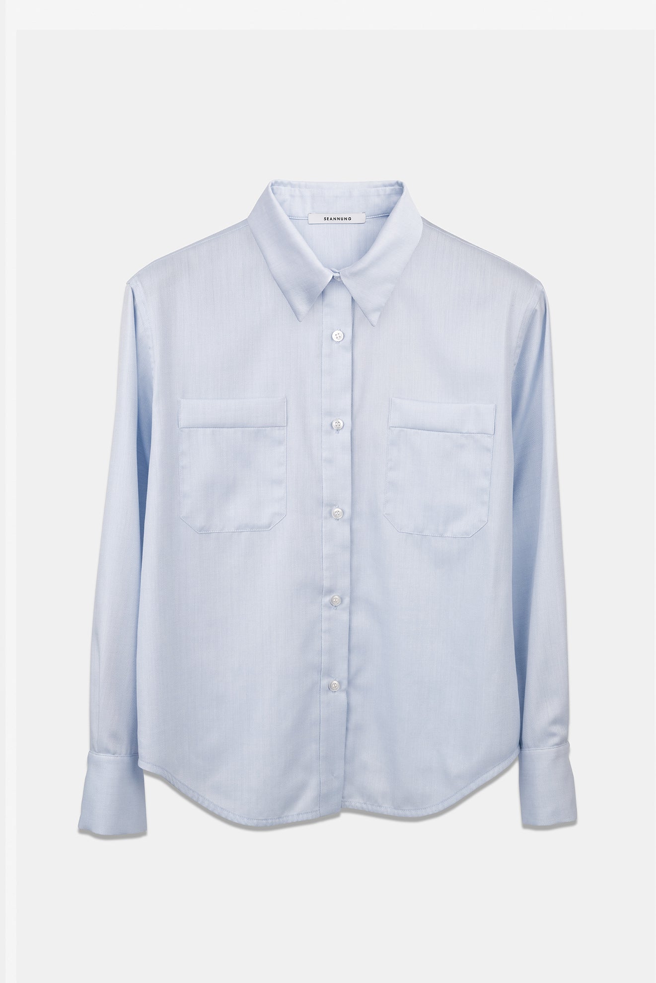 SEANNUNG - WOMEN - Double Pocket  Shirt 素面雙口袋襯衫