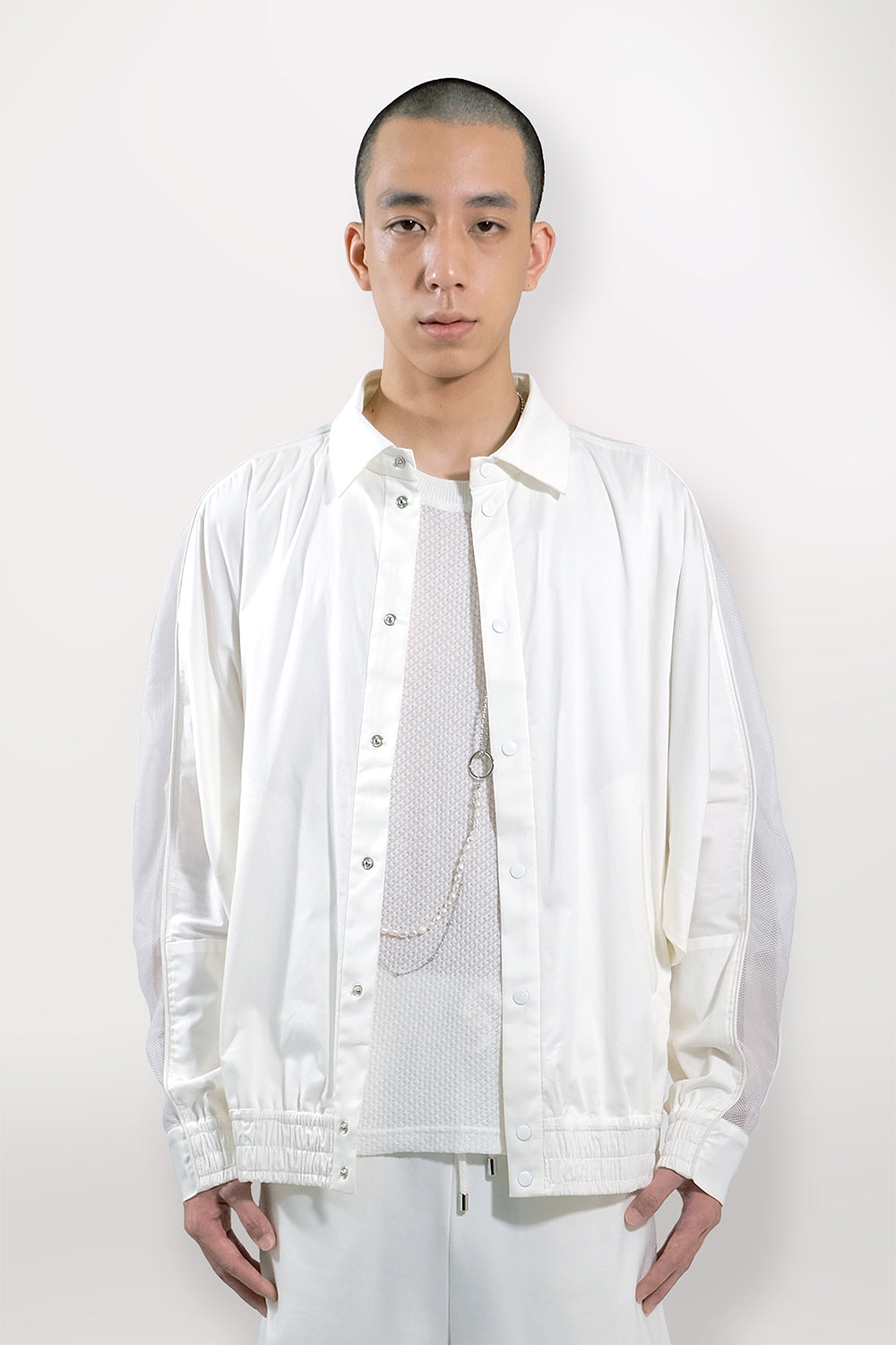 SEANNUNG - MEN - Batwing Sleeve Cape Jacket 披風連袖外套