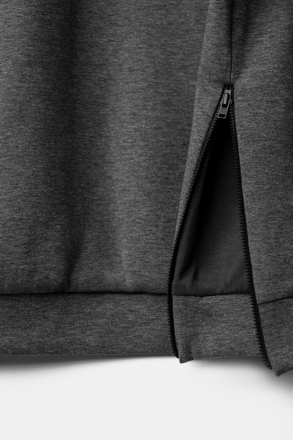 SEANNUNG - MEN - Cotton Sweatshirt With Zipped Sides 側邊拉鍊大學T